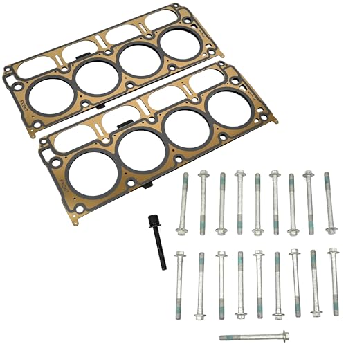 Michigan Motorsports L83 L84 5.3L Head Gasket & Bolt Set | Replaces GM #12622325 | Fits 2014+ L82 L8B Silverado Sierra Tahoe Yukon Suburban | Complete Engine Top-End Kit
