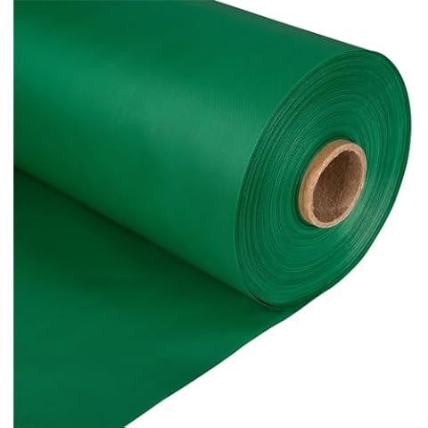 5 Metre Emerald Green, Waterproof Outdoor Canvas Fabric. 100% PU Polyurethane Fabric, 150GSM, 0.8mm Thick and 150cm Wide. UV Resistant Material Cover