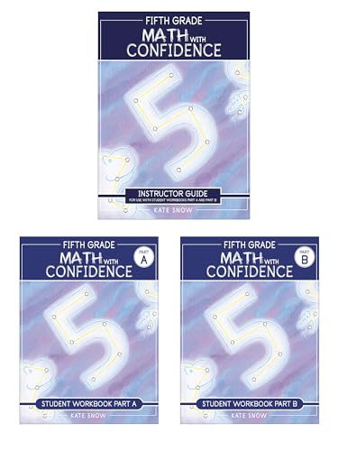 Fifth Grade Math with Confidence Complete Bundle