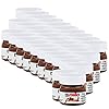 Ferrero Nutella Small Mini Design Glass Set of 32 25 g Bread Spread, Nugate Cream, Chocolate Flavour
