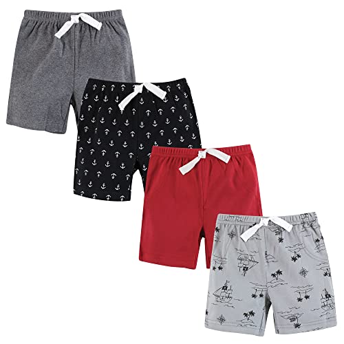 Image of Hudson Baby Unisex Baby Shorts Bottoms 4-Pack