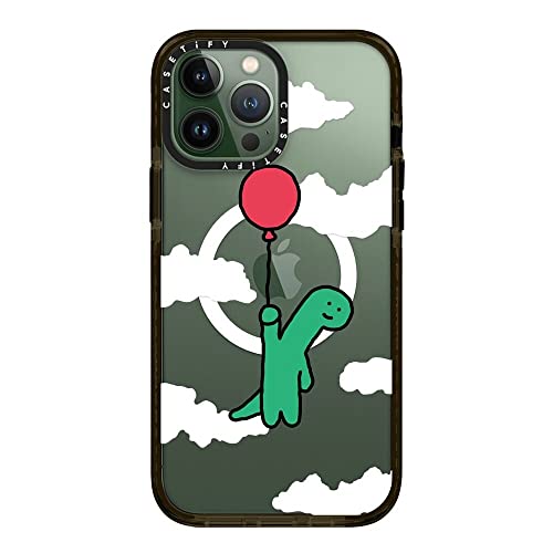 Casetify Impact Case For Iphone 13 Pro Max Compatible With Magsafe - I'm Leaving This Planet - Clear Black #TOP2