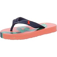 Joules Boy's Flip Flop, Orange Snake, 10 UK Child