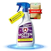 Repellion ® Anti Motten Spray (500 ml) für Wohnung & Textilien – Mottenspray gegen Motten & Mottenlarven – Schutz gegen Motten (für Kleidermotten & Lebensmittelmotten)