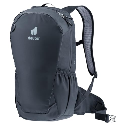 deuter Velo 12 Fahrradrucksack, kompakter und leichter Bike-Rucksack, schwarz (black), 12 L Volumen, Unisex