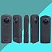 TIUIHU Portable Silicone Case for Ricoh Theta Z1 360 Degree Camera，Skin for Ricoh Theta Z1 Waterproof Protection (Black)