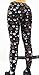 Fashion Pattern Print Leggings for Women,Cozy Beautiful Soft Printed Workout Legging Pants,Leopard/paw/Love Legging Pants (GreyPawPrint)