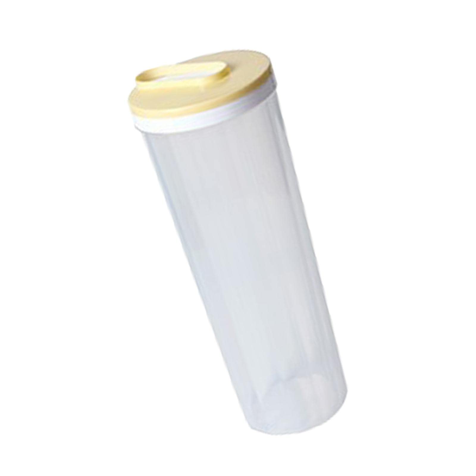 MERISHOPP Kitchen Canister Non Slip Dispenser Case for Sugar Dessert Food yellow-image-37