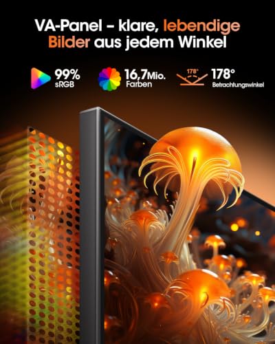 KOORUI 24 Zoll Gaming Monitor 170Hz, FHD Bildschirm Adaptive Sync HDMI 1.4 – Ansicht 4