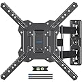 USX STAR UL Listed Full Motion TV Wall Mount for 26-60 Inch TV Mounts Up to 77 lbs, Max VESA 400x400mm, Wall Mount TV Bracket with Swivel, Tilting, Leveling Adjust & Extendable Arm