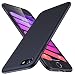 Produktbild Humixx Ultra Dünn für iPhone SE 2022 Hülle/iPhone SE 2020 Hülle, Stoßfest Leicht Slim fit Anti-Fingerabdruck iPhone SE 3 Handyhülle, Exzellente Kratzfestigkeit iPhone 8/7 Schutzhülle-Schwarz 4.7''
