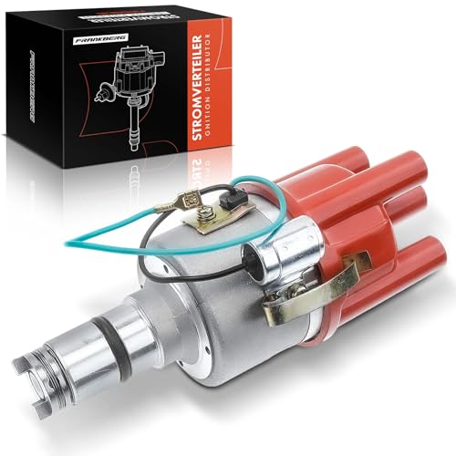 Frankberg Distribuidor de encendido compatible con Kaefer 15 1954-2003 Transporter I 21 23 22 24 25 26 28 1950-1970 Transporter II 1967-1979 Replace # 0231178009