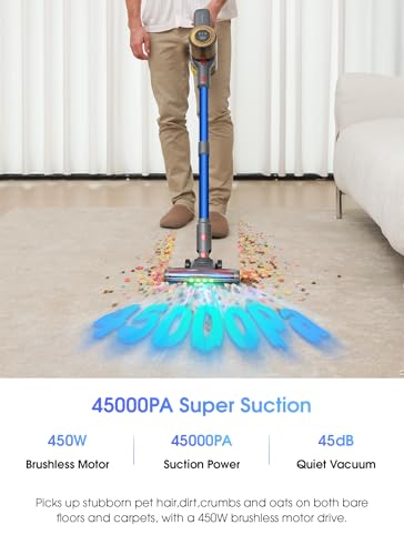 Powerful Cordless Vacuum Cleaner for Pet Hair & Hard Floors - Image 2