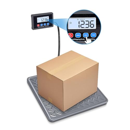 Báscula digital ultra delgada 440lbs con pantalla LCD miniatura 3