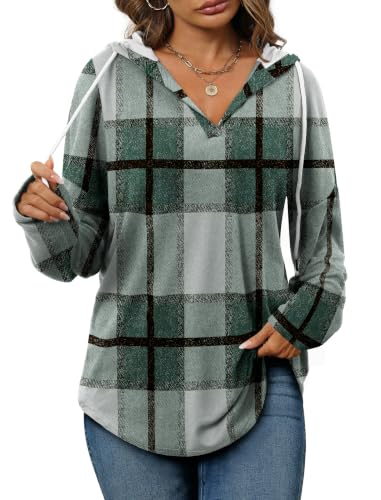 Image of Bofell Womens Fashion Tops Hoodies for Women Pullover Oversized Sweatshirts Long SLeeve Shirts Loose Fit