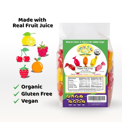 Candy Tree Organic Fruit Drops 16oz sin azúcar añadido miniatura 4