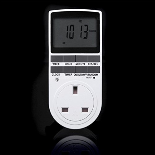 Generic LCD Display Digital Programmable Timer Socket Switch for ...
