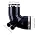 ASYXPCRH Compatible With BMW E36 (325/328/M3) 1992-1999 Silicone Air Intake Inlet Boot Hose with 4 clamps (black)
