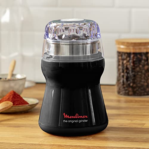 Moulinex Grinder AR110830, Molinillo de café de 180 W para 9 tazas , con capacidad de 50 g con mecanismo de… - Imagen 4