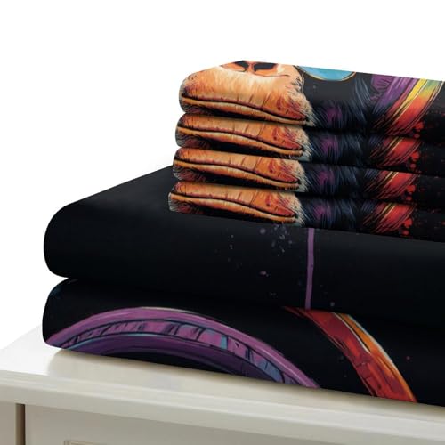 Housse de Couette Paris 3D en Microfibre 220x240cm