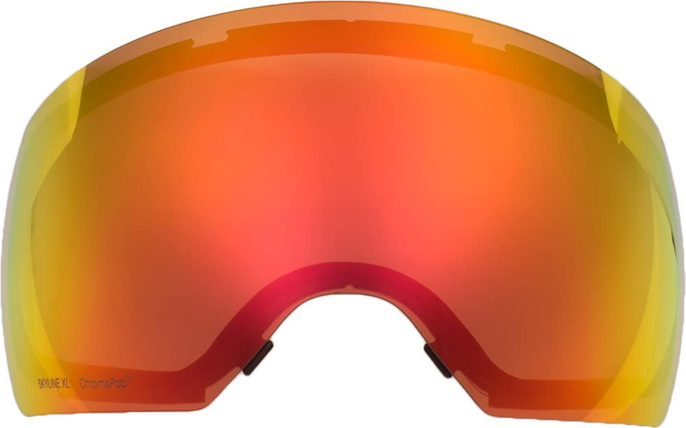 SMITH スミス SKYLINE XL Red Mirror クロマポップ美品 Smith Optics Skyline XL Adult Replacement Lens Snow Goggles