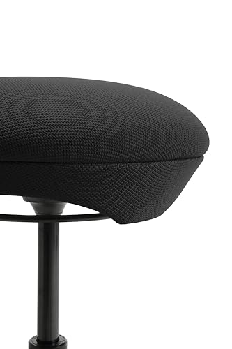 Image of Topstar SITNESS HOP HIGH Ergonomic Stool with Three-Dimensional Movement Sitness Technology Made in Germany Colour: Black /Black