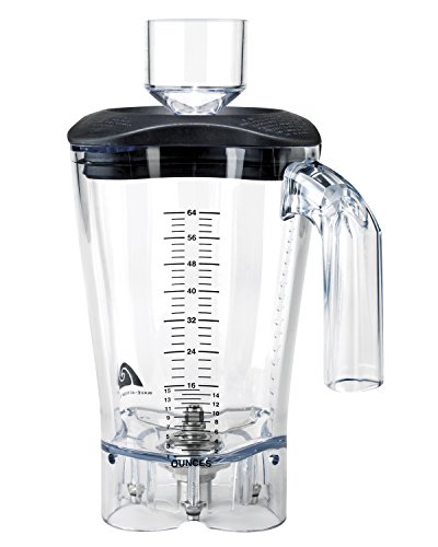 Image of Hamilton Beach Commercial 6126-HBF600 64 oz./1.8 L Polycarbonate Container, Transparent