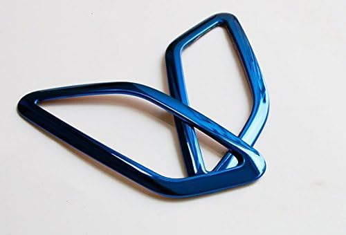 Eppar® New Metal Up Side Air Duct Covers for Mercedes Benz GLA Class GLA180 GLA200 GLA220 GLA250 2013-2017 (Blue)