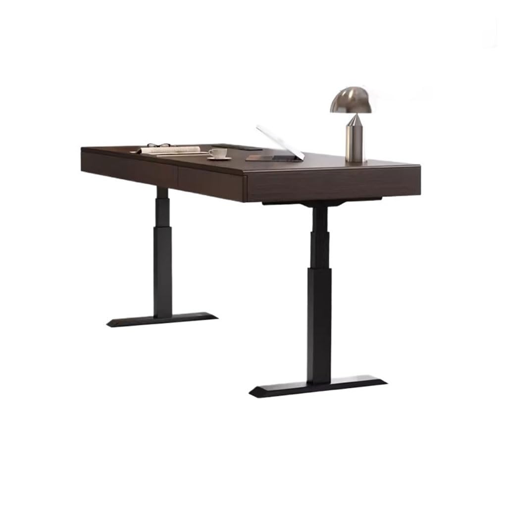 Home Office Desksa Minimalist Smart Electric Lift Desk Modern Minimalist Study Solid Wood Computer Work Office Desk Small