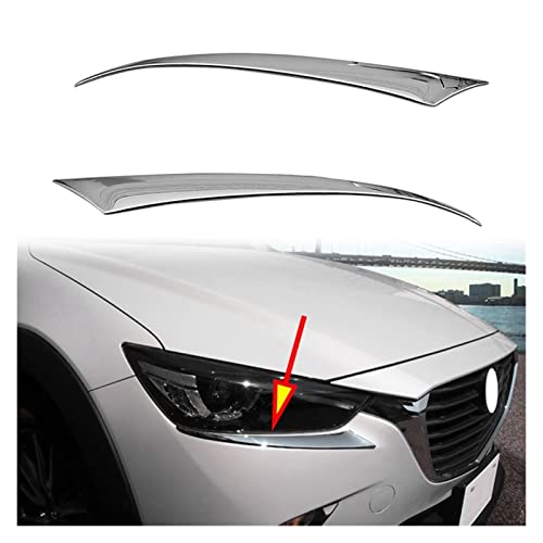 Garnitures de phare pour Mazda CX-3 protection antibrouillard - 3