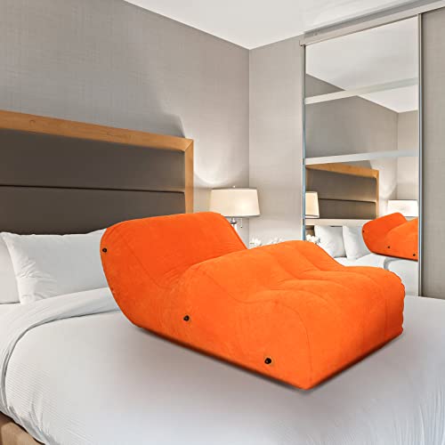 PLKO Inflatable Sofa with Household Air Pumpï¼ŒInflatable Sofa Bedï¼ŒMulti-Function Yoga Sofaï¼Œ Inflatable Sofa Relaxation Toolsï¼ŒPortable Inflatable Sofa Lounge Chair ï¼Œfor Bedroomï¼ˆneoï¼‰