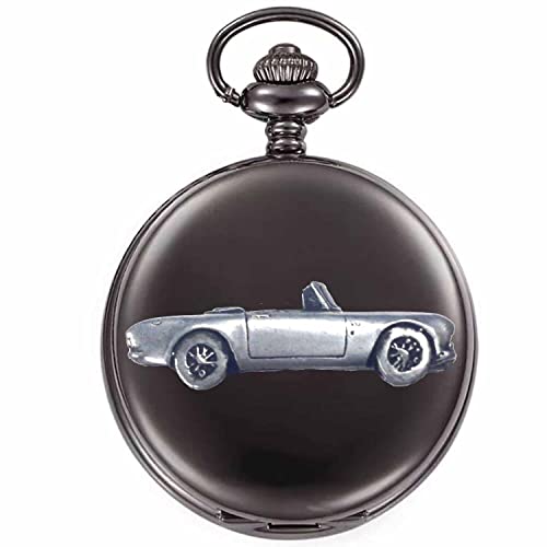 Montre gousset de prestige automobile britannique Alpine MK2 effet étain