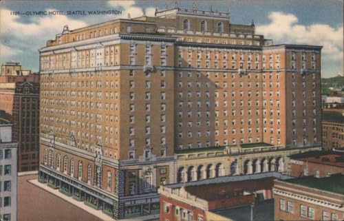 Olympic Hotel, Seattle Washington Original Postcard