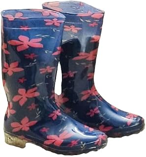 Gumboots for Women Light Weight Flower Design Price In India