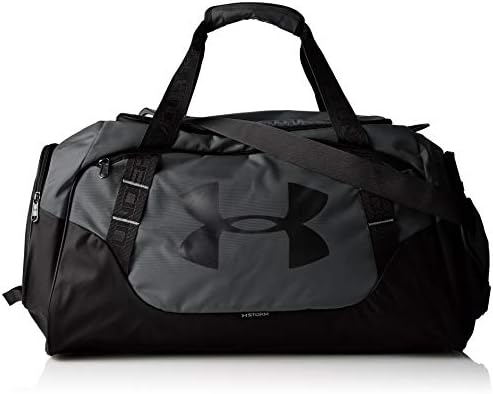 Under Armour Undeniable Duffle 3.0 Gym Bag , Graphite (040)/Black , Small