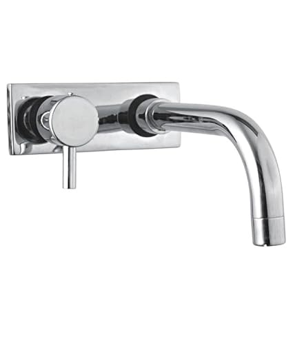 THOISEWELT Kitchen Sink Wash Basin Bathroom Basin Tap Consisting of Operating Lever Full Brass Chrome Finish(SW-48-134)