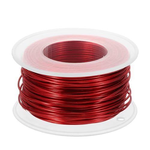 Alambre de aluminio maleable PATIKIL rojo de 1mm para dar forma a tus esculturas