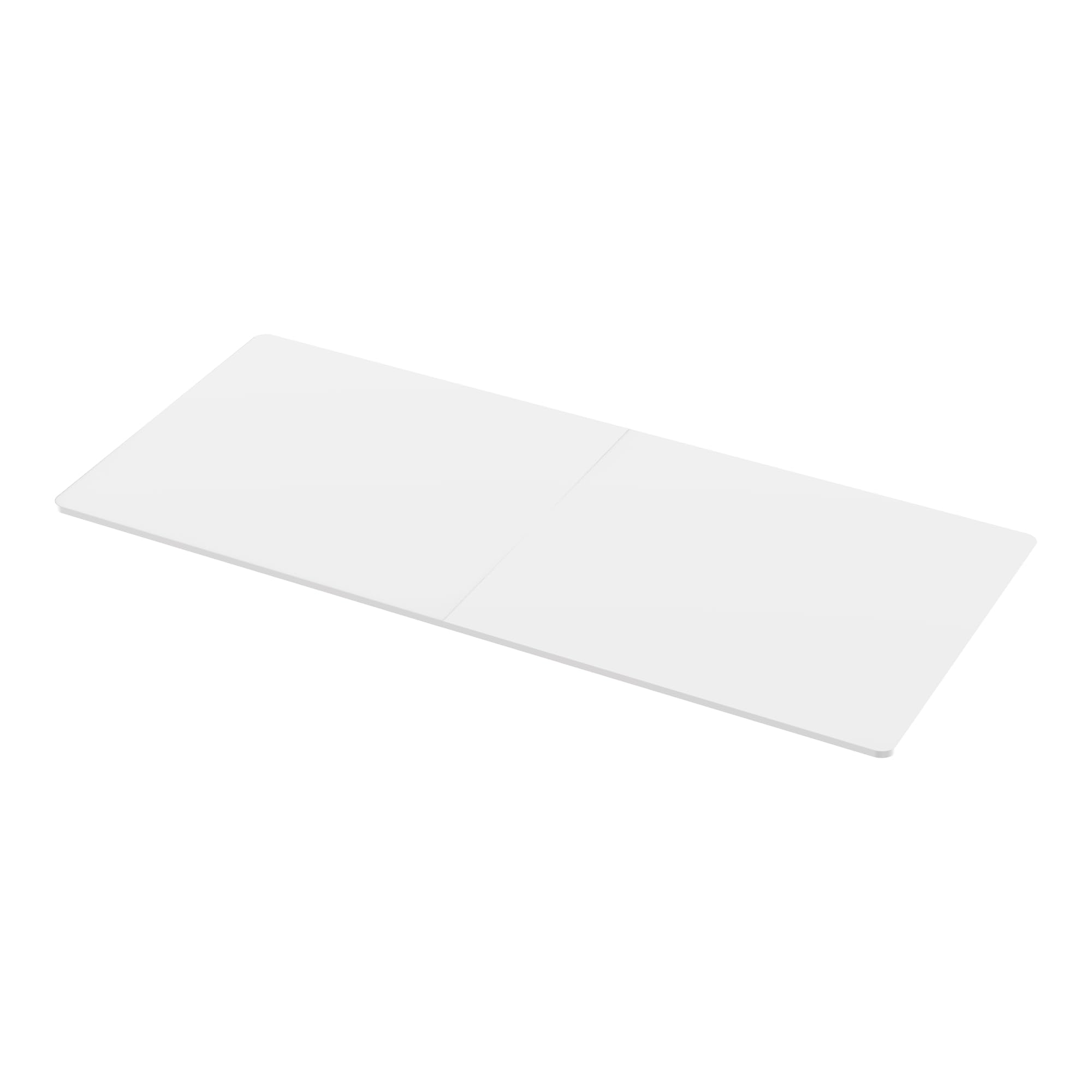 pro.tec Piano per Tavolo Fai da te Tavola Rettangolare DIY per Scrivania Tavolo da Pranzo Cucina Postazione di Lavoro su Misura Piano Tavolo 180x80 cm Bianco