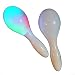 The Glowhouse 2 x Light up LED Lampeggiante Maracas Multi Color sensoriale Giocattolo