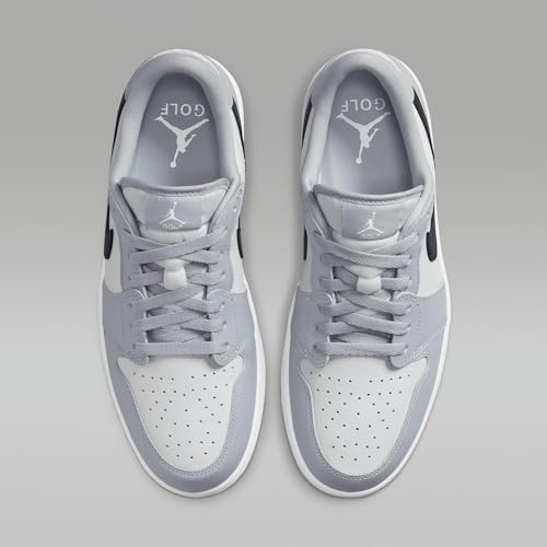 Air Jordan 1 Low G Golf Shoes (DD9315-002, Wolf Grey/Photon Dust/White/Black)4