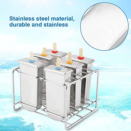 Stainless Steel Ice Popsicle Molds Kit - Image 4