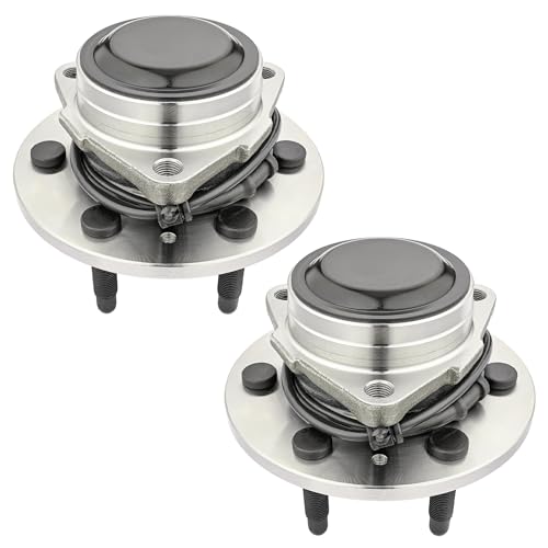 PEYU 515054 (Pair) Front Wheel Hub Bearing for Chevy Tahoe, for Silverado 1500, for Suburban 1500, for Avalanche 1500, for Express 1500, for GMC Yukon XL 1500 Sierra Savana, for Cadillac Escalade 2WD