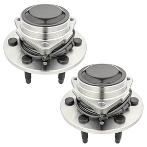 515054 (Pair) Front Wheel Hub Bearing for Chevy Tahoe, for Silverado 1500, for Suburban 1500, for Avalanche 1500, for Express 1500, for GMC Yukon XL 1500 Sierra Savana, for Cadillac Escalade 2WD
