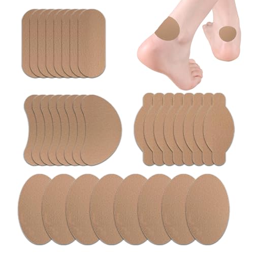 Moleskin Adhesive Pads and Blister Bandages (32 Pieces)