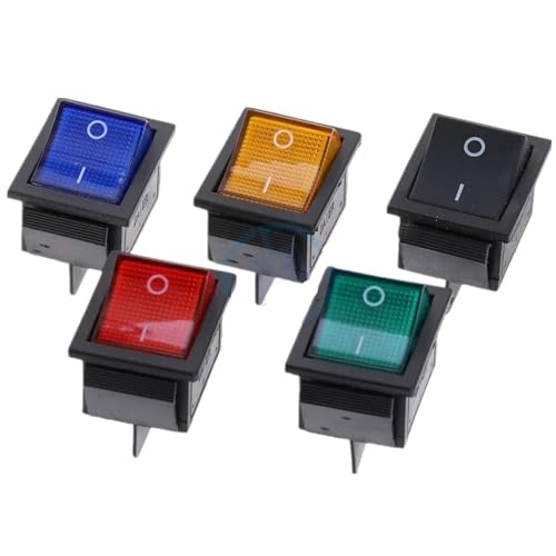 Interruptor basculante KCD2 para solucionar fallos de encendido en maquinaria de 250V CA 2
