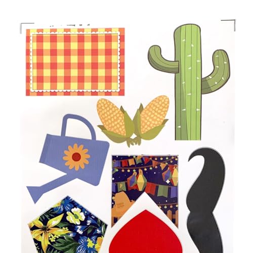 Adesivo Retalho Remendo Para Roupa Festa Junina 10 Adesivos