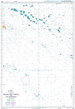 UKHO BA Chart 4656: Archipel des Tuamotu to Iles Australes