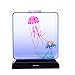 Playlearn Jellyfish Lamp Tank Aquarium - Mood Night Light for Kids - Color Changing LED Lamp - Comes with 2 Jelly Fish. (Multi-Colored, Jellyfish)