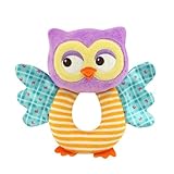 teytoy Owl Soft Rattle Toy for Over 0 Months