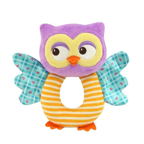 teytoy Owl Soft Rattle Toy for Over 0 Months